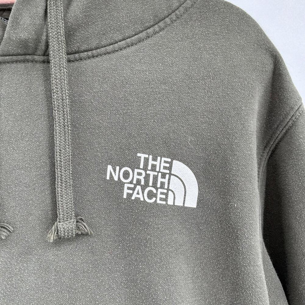 The North Face Olive Green Men’s Hoodie Size M - Picture 2 of 6